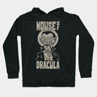 House of Dracula Vintage Halloween Hoodie